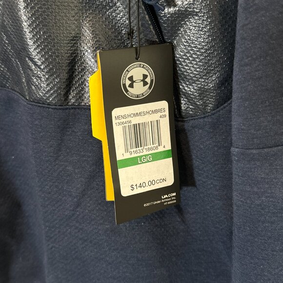 Under Armour Storm Cold Gear Shield Softshell Metallic Jacket New W/Tags Men’s - Picture 8 of 8